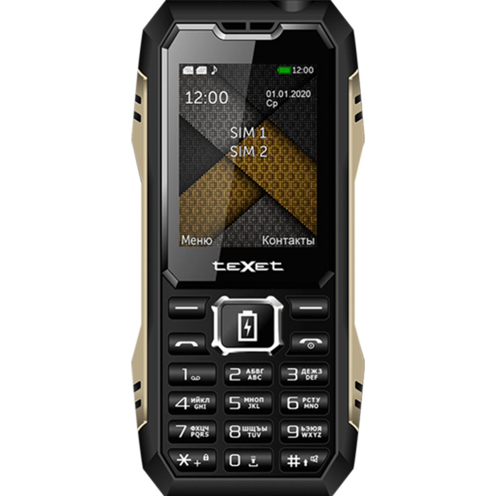 Мобильный телефон «Texet» TM-D428, черный