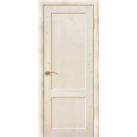 Дверь межкомнатная «Wood Goods» ДГФ-2Ф, сосна неокрашенная, 70x200 см
