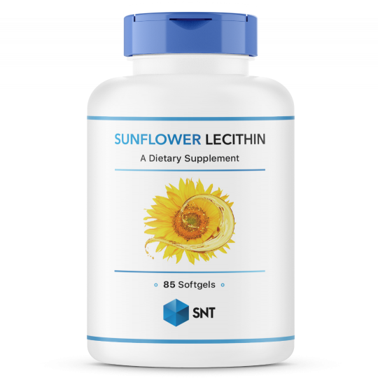 Подсолнечный лецитин SNT Sunflower Lecithin 1200mg, 85 капсул