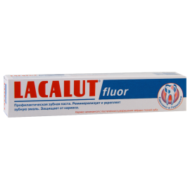 Зубная паста «Lacalut» fluor, 75 мл