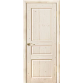 Дверь межкомнатная «Wood Goods» ДГФ-3Ф-2, сосна неокрашенная, 60x200 см