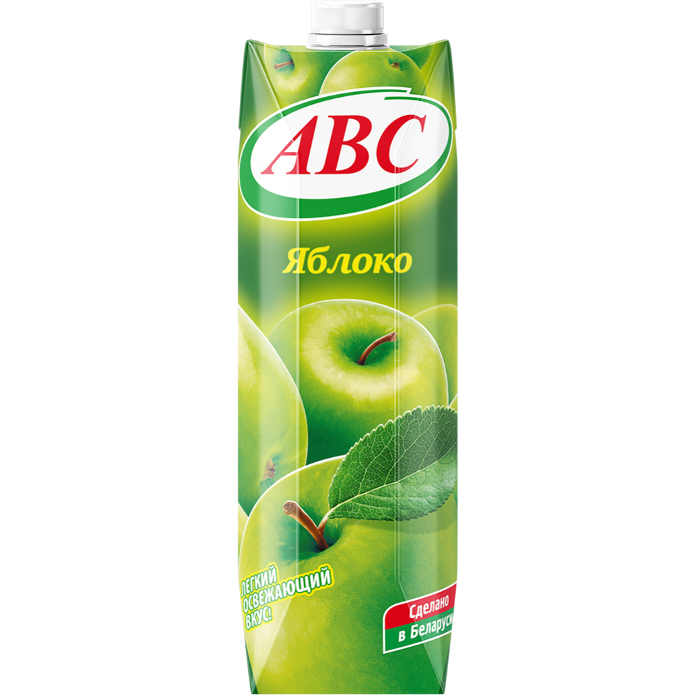 Нектар «ABC» яблочный, 1 л #0