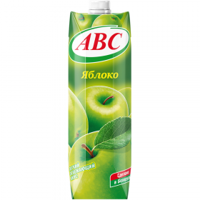 Нектар «ABC» яб­лоч­ный, 1 л