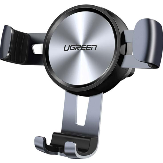 Автомобильный держатель «Ugreen» Gravity Drive Air Vent Mount Phone Holder LP130, 50564, space gray