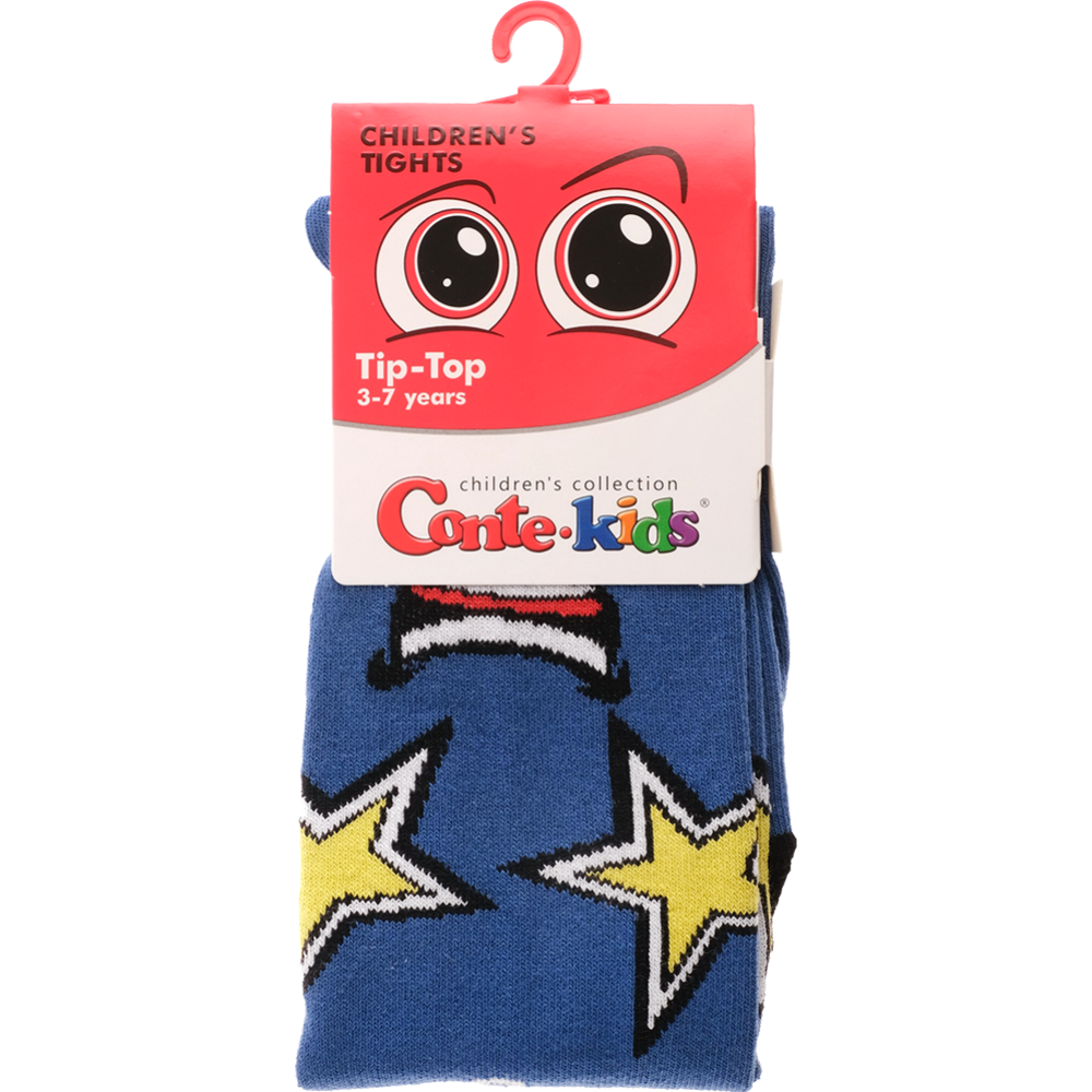 Колготки детские «Conte Kids» Tip-Top, синий, размер 104-110