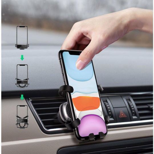 Автомобильный держатель «Ugreen» Gravity Phone Holder for Car, LP228, 80539