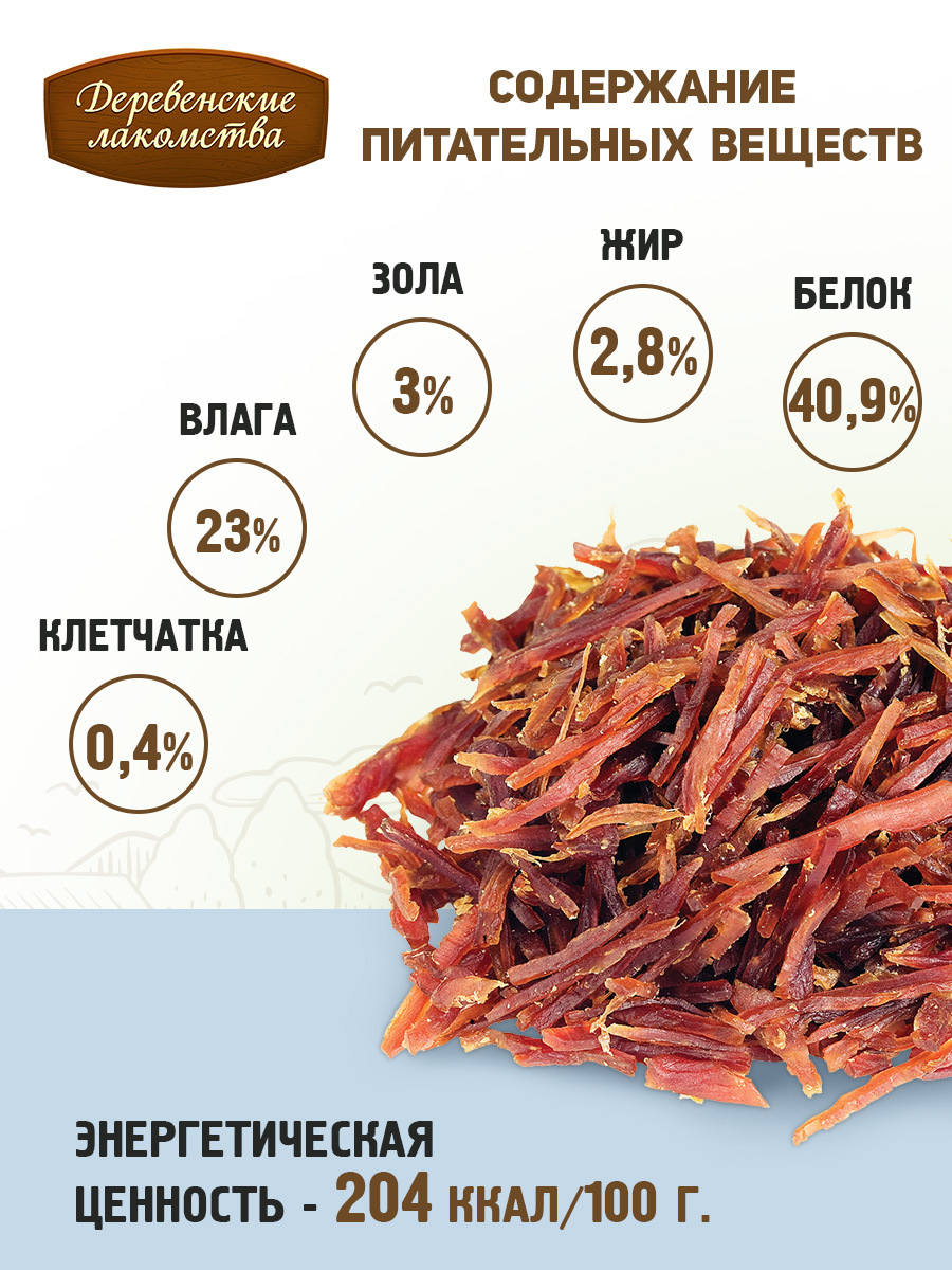 Лакомство Соломка утиная нежная для кошек, 3 упаковки