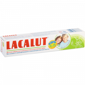 Дет­ская зубная паста «Lacalut» 4-8 лет, 50 мл.