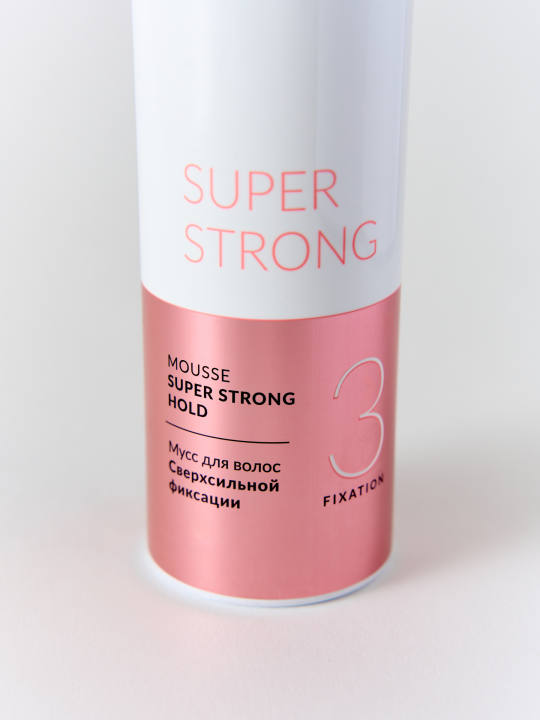 Мусс для волос сверхсильной фиксации (Hair Mousse Super Strong) серии «DEW PROFESSIONAL»