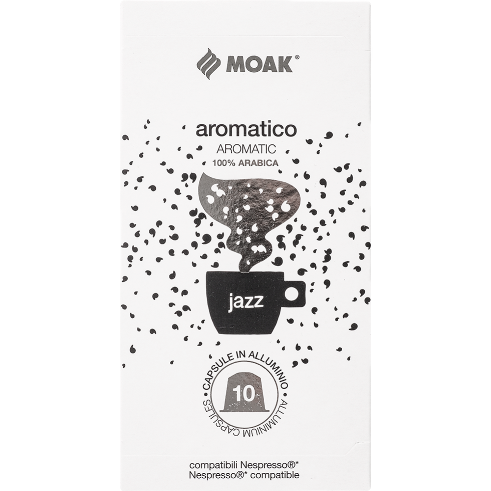 Кофе в капсулах «Moak» Nespresso Aromatico Jazz, 10 шт