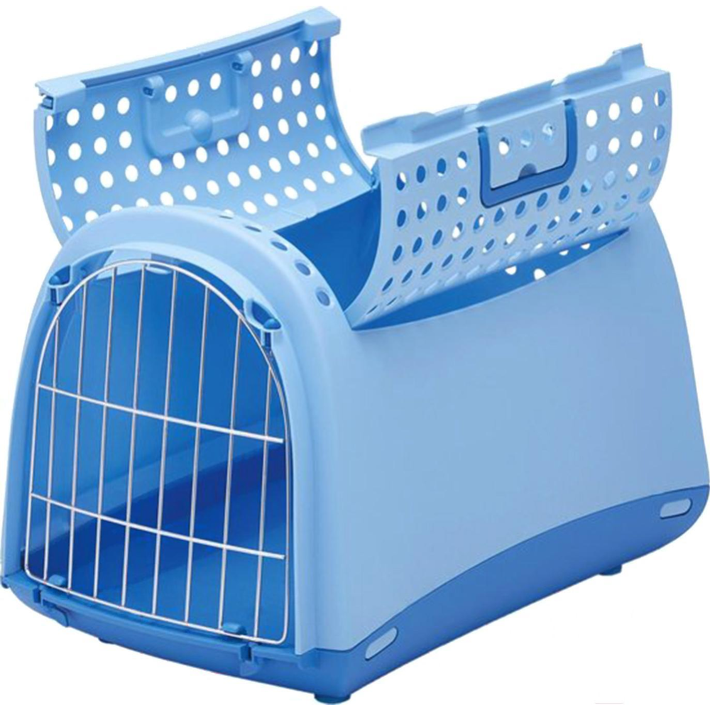 Переноска «Imac» Linus Cabrio, для кошек и собак, 50х32х34.5 см, нежно-голубой