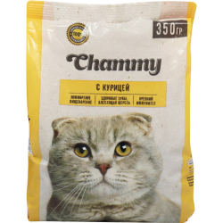 Корм для кошек «Chammy» с ку­ри­цей, 350 г