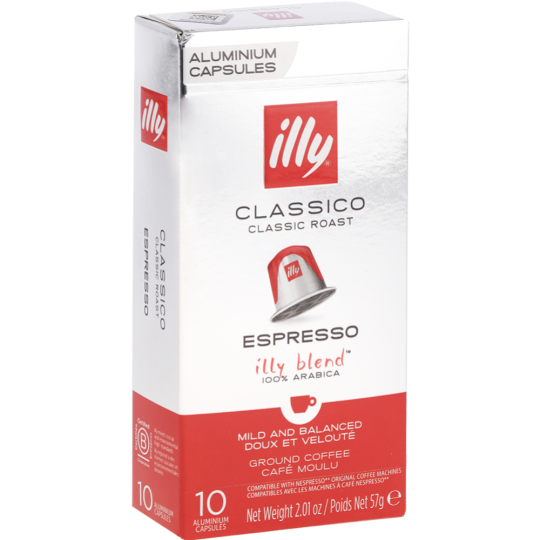 Срочный товар! Кофе молотый «Illy» Espresso Classico, 10 шт, 57 г