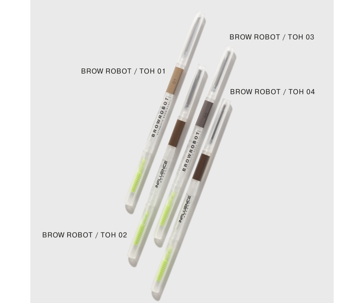 Карандаш для бровей Influence Beauty Brow Robot автоматический тон 01 светло-русый 0.1г