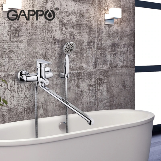 Смеситель для ванны Gappo G2236 Хром