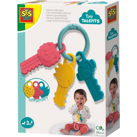 Раз­ви­ва­ю­щая иг­руш­ка «SES Creative» Tiny Talents, Брелок-про­ре­зы­ва­тель, 13115