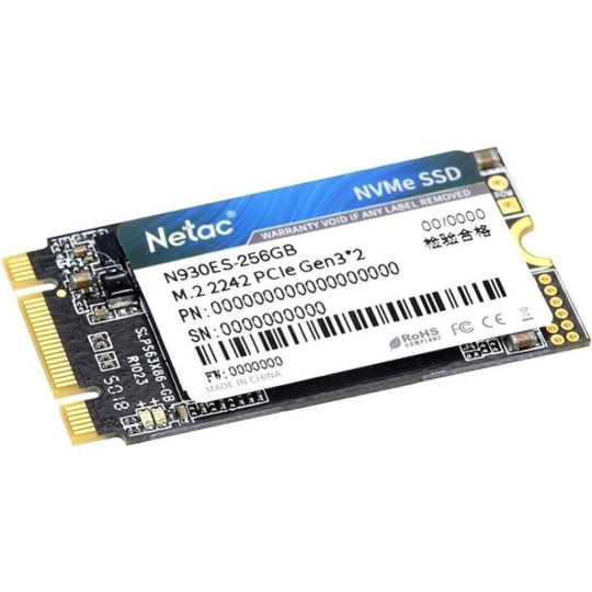 SSD диск «Netac» N930ES Pro 256GB, NT01N930ES-256G-E2X