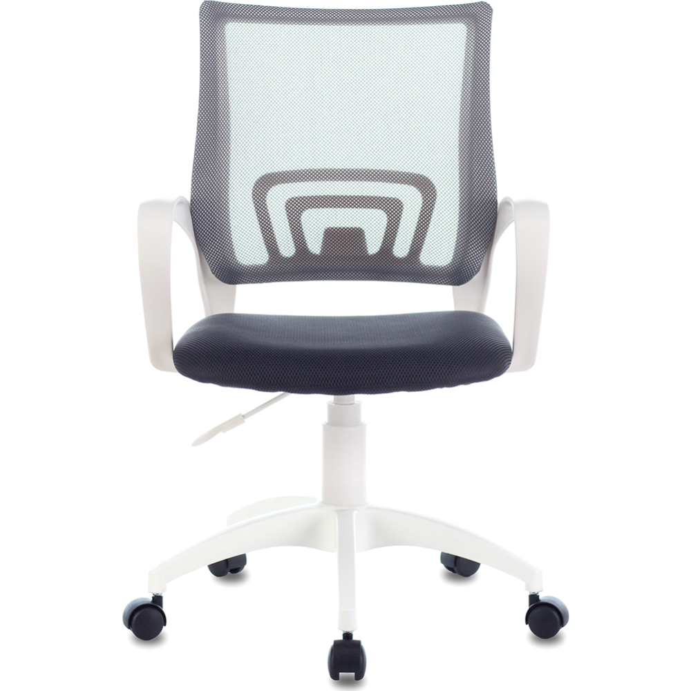 Кресло офисное «Бюрократ» CH-W 695NLT, TW-04 темно-серый TW-12/белый