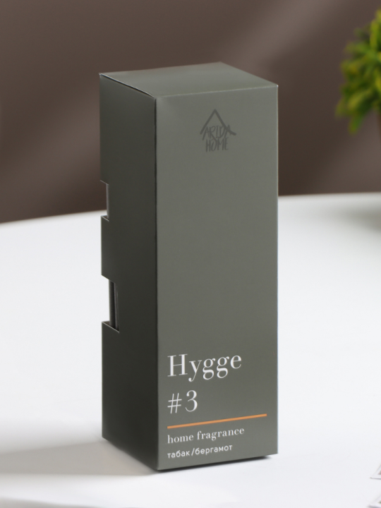 Аромадиффузор для дома "Hygge" Табак и бергамот, 50 мл.