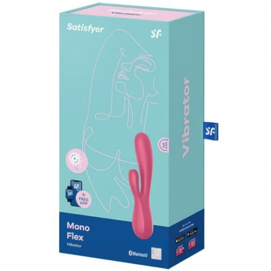 Смарт-вибратор Satisfyer Mono Flex красный