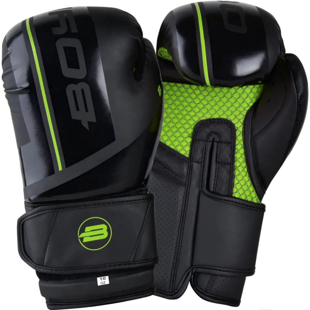 Перчатки для бокса «BoyBo» B-Series, 10oz, зеленый