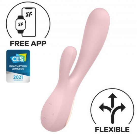 Смарт-вибратор Satisfyer Mono Flex розовый