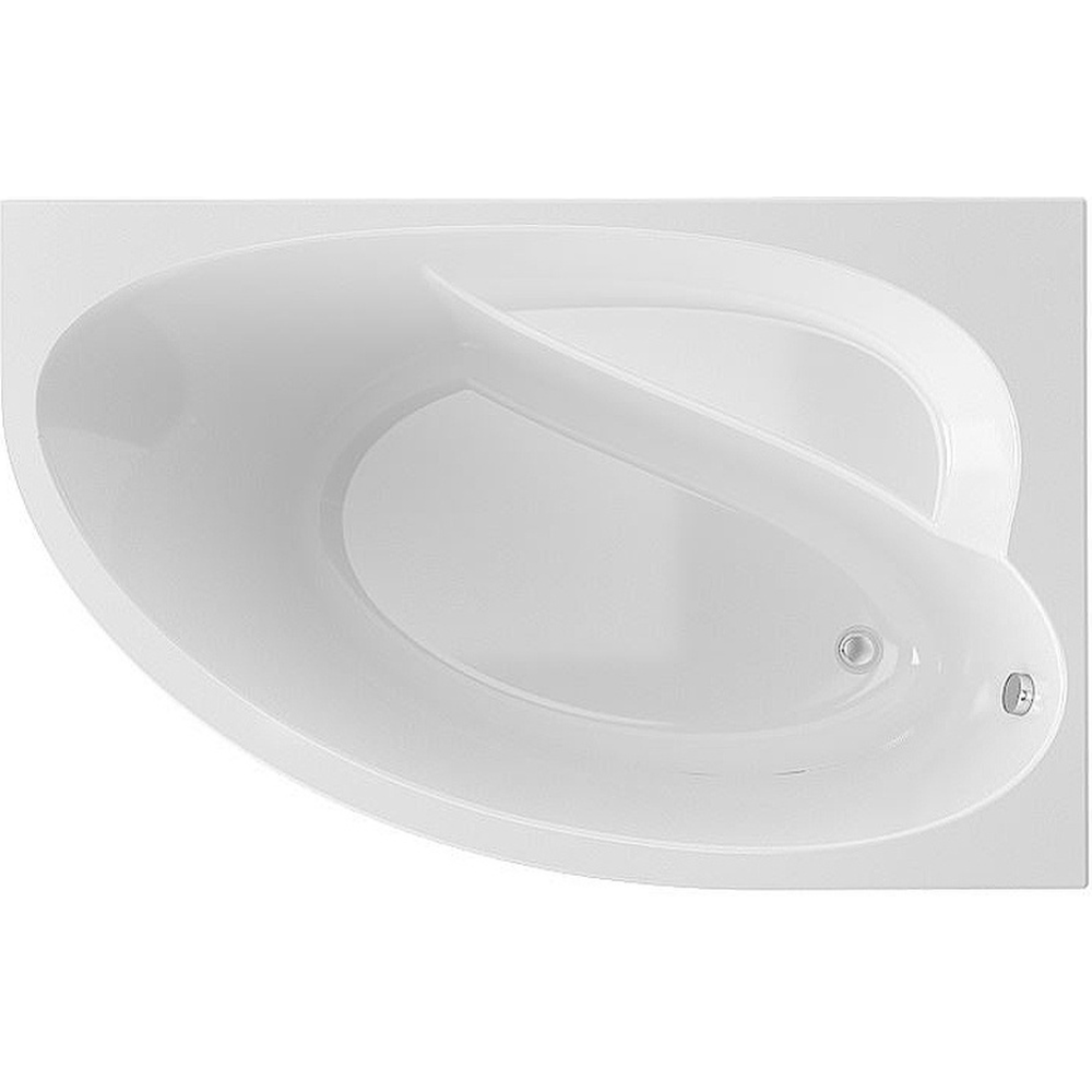 Ванна акриловая «Alex Baitler» Nero R, new white, 150х95 см