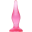 Картинка товара Пробка интимная «BAILE» Butt plug, BI-017006 Pink, розовый, 14.5 см