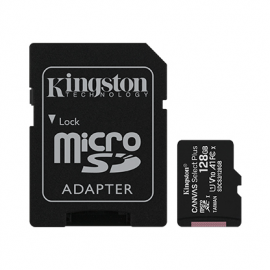 Карта памяти 128GB Kingston Canvas Select Plus microSDXC  (с адаптером) SDCS2/128GB