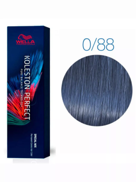 Wella 0/88 Интенсивный голубой Колестон Перфект краска для волос (стойкая) (Koleston Perfect), 60мл.