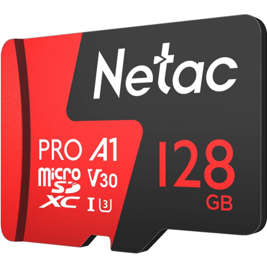 Карта памяти «Netac» P500 Extreme Pro 128GB, NT02P500PRO-128G-S