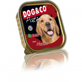 Консервы для собак Adragna Dog&Co паштет из говядины  300гр * 6 шт