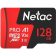 Карта памяти «Netac» P500 Extreme Pro 128GB с адаптером, NT02P500PRO-128G-R