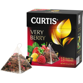 Чай черный «Curtis» Very Berry, 18х1.7 г