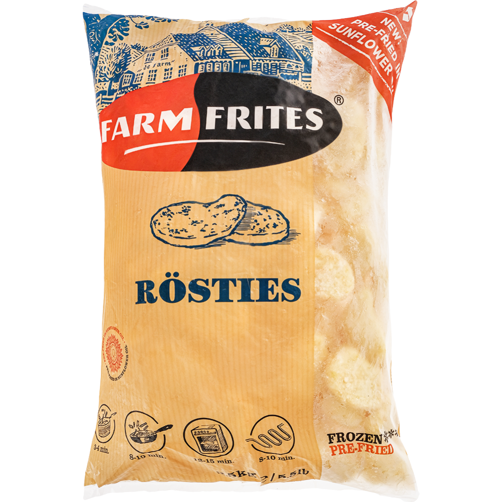 Картофельные ростисы «Farm Frites» 2.5 кг #0