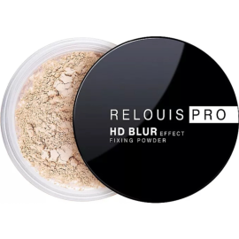 Пудра фиксирующая «Relouis» Pro HD Blur Effect Fixing Powder, с эффектом блюра, 10 г