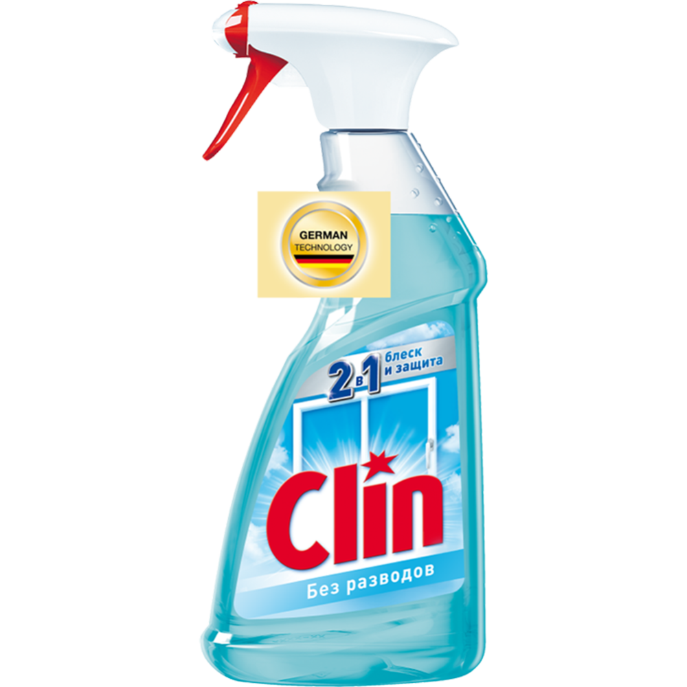 Средство для мытья окон и зеркал «Clin» Кристалл, 500 мл