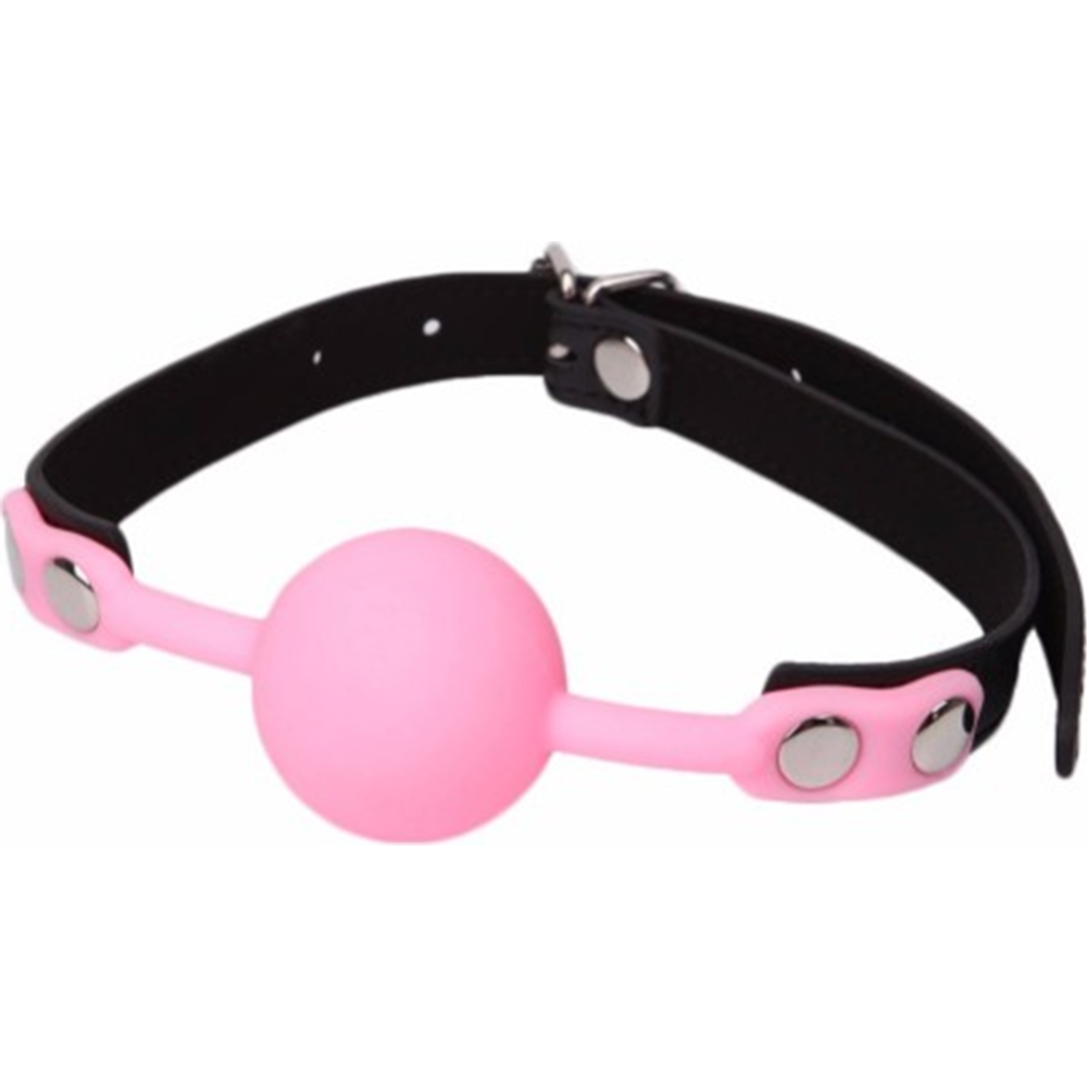 Кляп-шар «Kissexpo» 221302012, розовый, 4 см