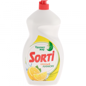Сред­ство для мытья посуды «Sorti» спелый лимон, 1300 г