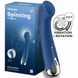 Вибратор для точки G с ротацией Satisfyer Spinning G-Spot 1 Blue
