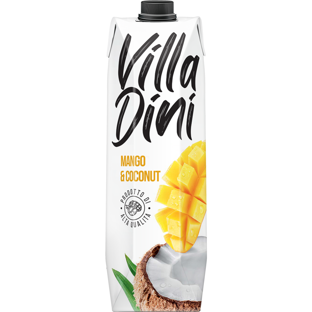 На­пи­ток со­ко­со­дер­жа­щий нега­зи­ро­ван­ный «Villa Dini» из манго и кокоса, 1 л