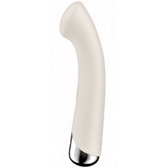 Вибратор для точки G с ротацией Satisfyer Spinning G-Spot 1 Beige