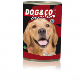 Консервы для собак Adragna Dog&Co кусочки говядины в соусе 405гр * 6 шт