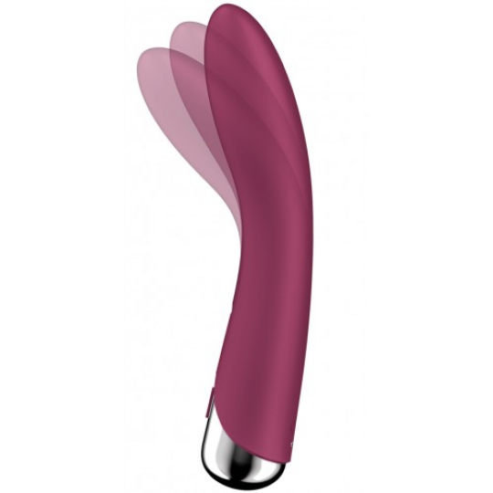 Вибратор для точки G с ротацией Satisfyer Spinning Vibe 1 Red