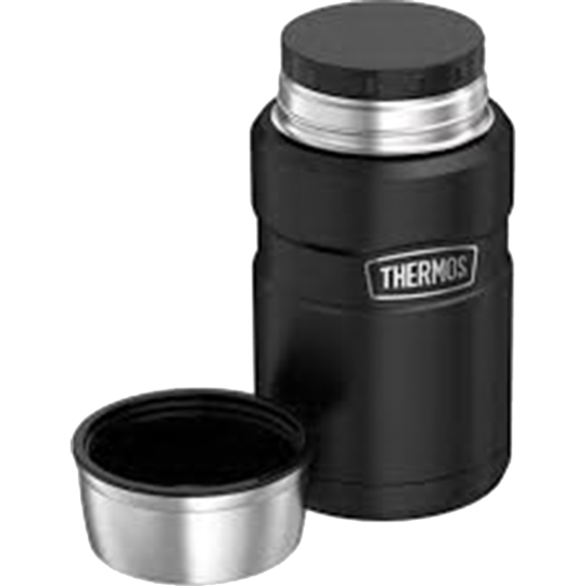 Термос для еды «Thermos» SK3020BK, 918093, черный матовый, 710 мл