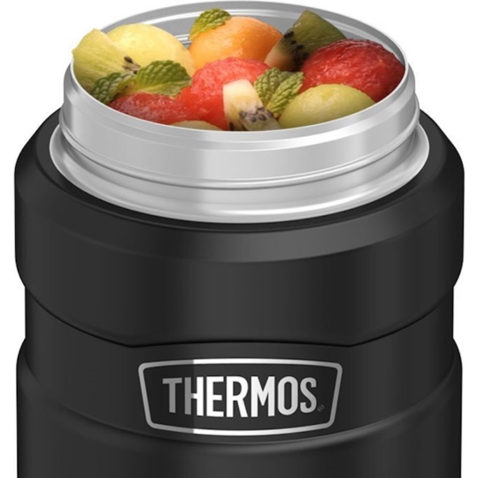 Термос для еды «Thermos» SK3020BK, 918093, черный матовый, 710 мл