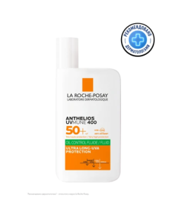 La Roche-Posay Anthelios UVMUNE 400 флюид матирующий солнцезащитный для лица SPF50+/PPD56, 50мл