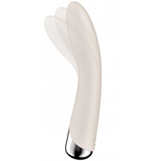 Вибратор для точки G с ротацией Satisfyer Spinning Vibe 1 Beige