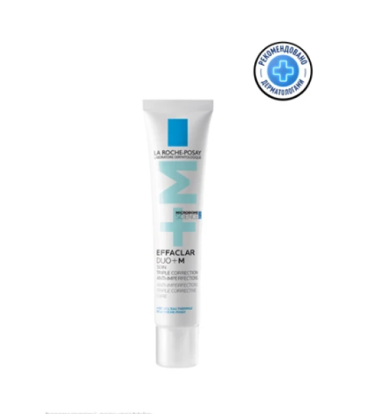 La Roche-Posay Effaclar DUO+ M крем-гель тройной корректирующий для проблемной кожи, 40мл