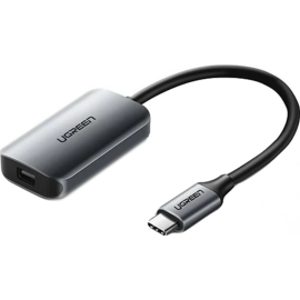 Адаптер «Ugreen» USB-C to Mini DP Female Adapter CM236 Gray, 60351